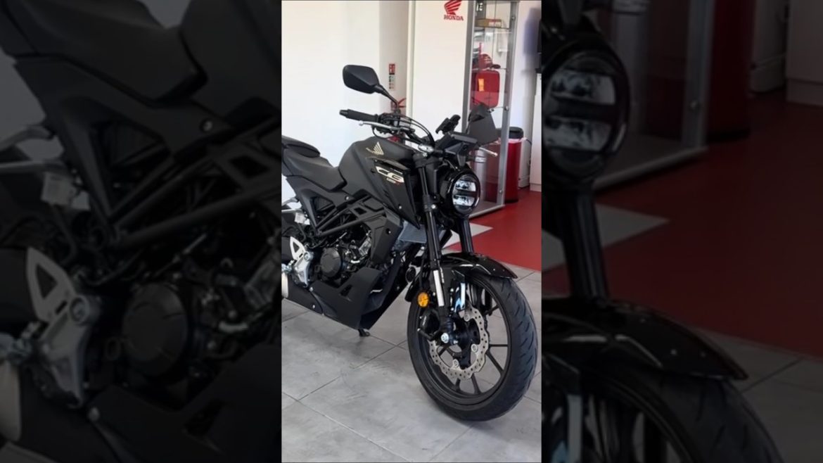 La puissance discrète : découvrez la honda cb125r en gris cybos mat 2025