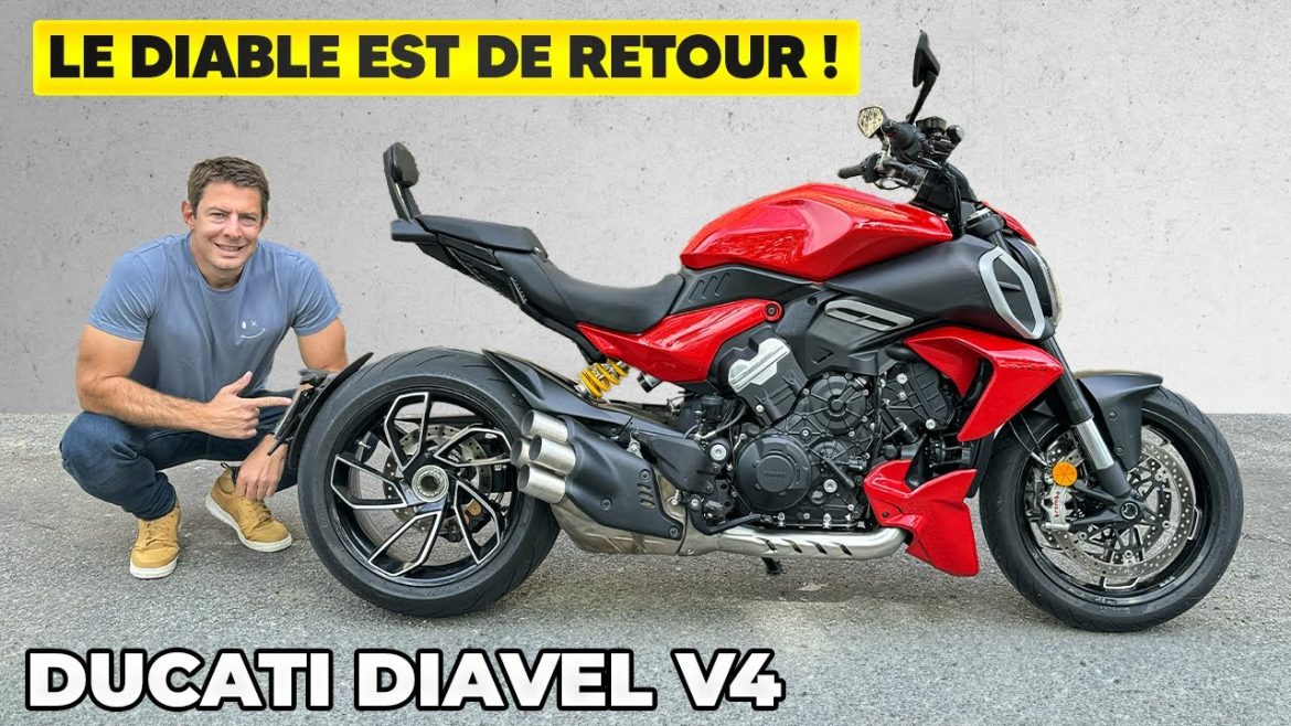 Ducati Diavel V4 2024 : un retour audacieux qui redéfinit la puissance et le style