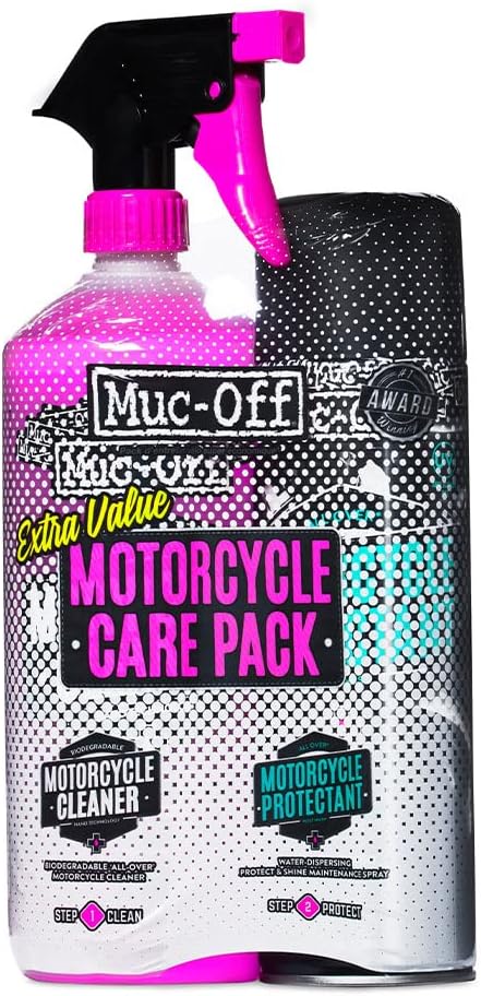 Le kit de nettoyage qui va transformer votre moto en star 🌟 – Ne manquez pas ces deux produits indispensables!