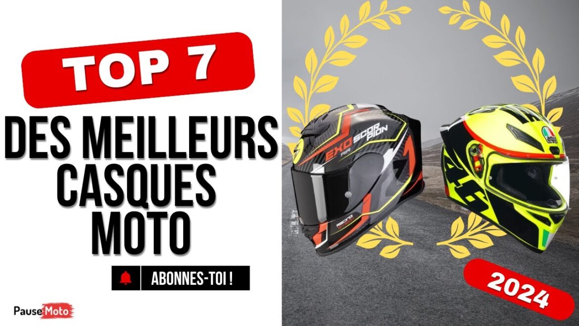Découvrez les casques moto incontournables : le guide ultime pour les passionnés de touring et de sport