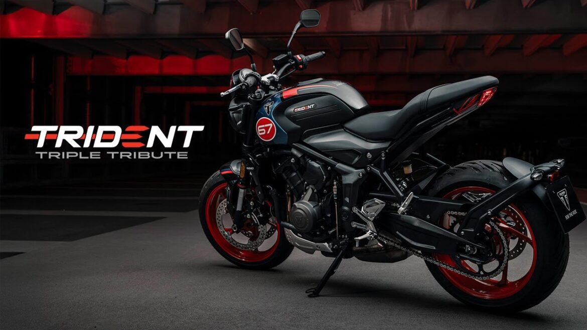 La légende modernisée : découvrez les secrets de la triumph trident triple tribute edition 2025