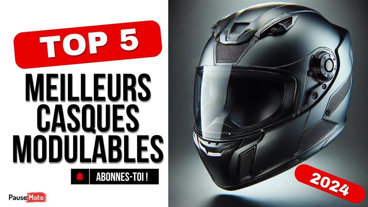Les casques modulables à moto : découvrez notre sélection incontournable pour une sécurité optimale