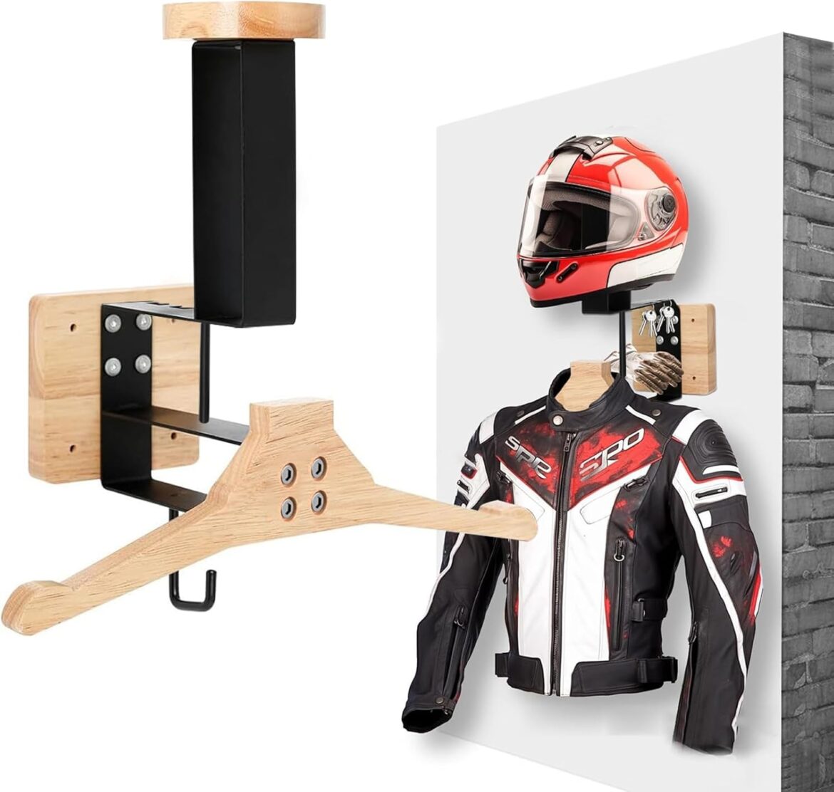 Vous ne devinerez jamais comment ce support mural peut transformer votre espace moto ! 🏍️✨